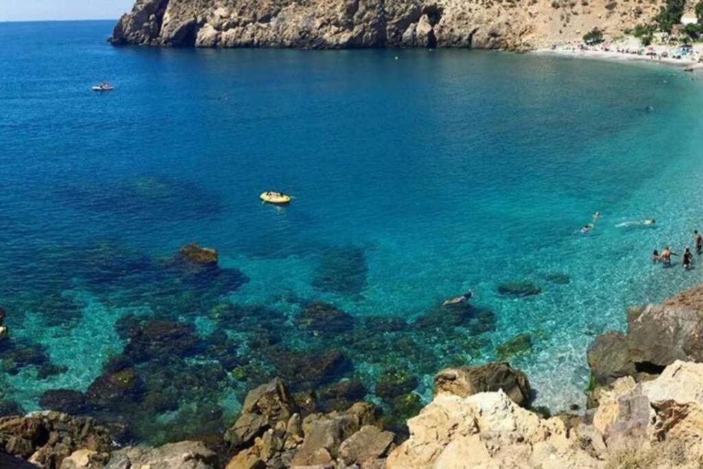 Ferienwohnung El Penon Idilico Piso A Pie De Playa Salobreña Exterior foto