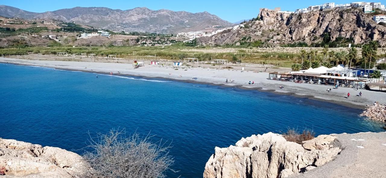 Ferienwohnung El Penon Idilico Piso A Pie De Playa Salobreña Exterior foto